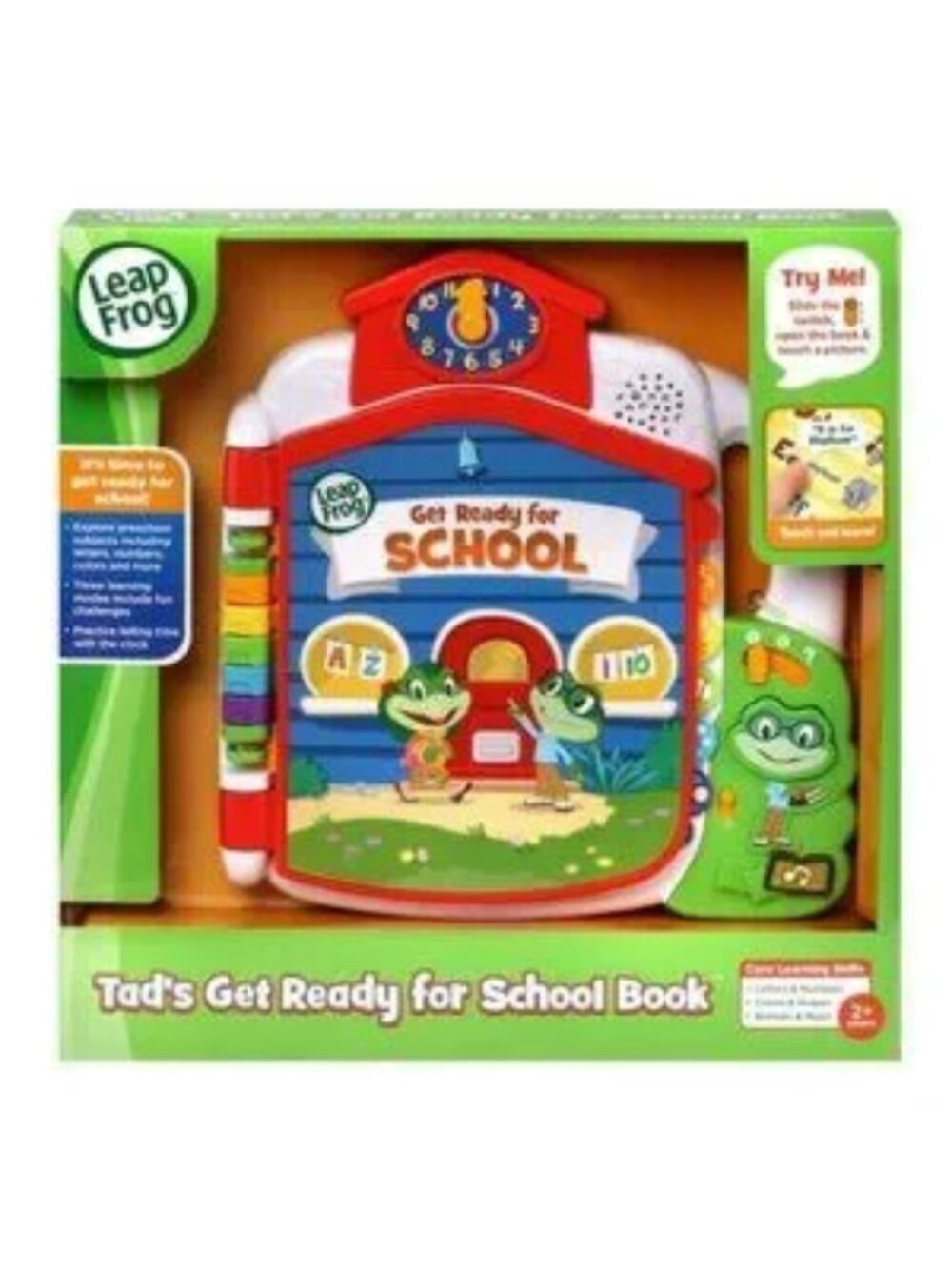Leapfrog Tad's Get Ready for School Book Brand New English Version 2+